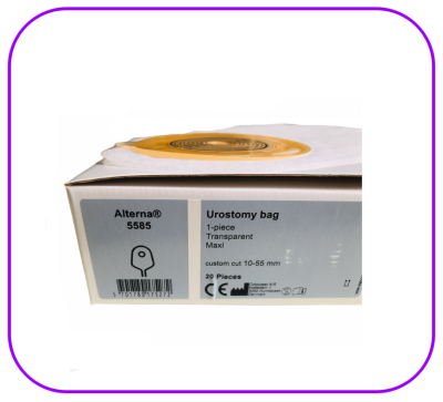 แป้นพร้อมถุงปัสสาวะ Coloplast - Alterna Uro 10-55mm [5585] (1 ชิ้น)