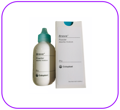 Brava Powder (Coloplast) ผงรักษาแผลรอบรูเปิดทวารเทียม (exp 11-2027)