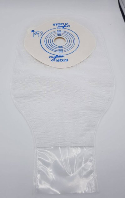 แป้นพร้อมถุงอุจจาระใส Convatec Stomadress Plus 19-64 มม. (420591) (1 ชิ้น)