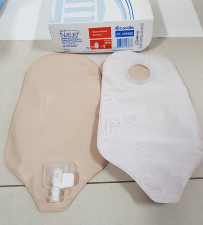 ถุงปัสสาวะขุ่นปลายก๊อก 38 มม. ConvaTec SUR-FIT Natura Urostomy Pouch (401552) (1 ชิ้น)