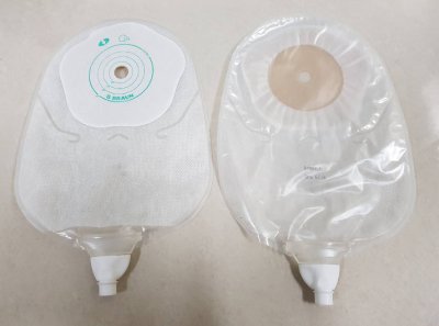แป้นพร้อมถุงปัสสาวะใส B-Braun 12-55 มม. (ใส) (044913) (1 ชิ้น)