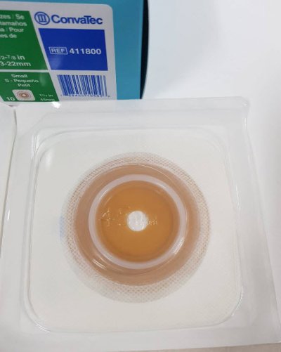 แป้น Convatec Moldable แบบปั้นได้ 45 มม. เล็ก (small stoma 13-22 มม.) (411800) (1 แผ่น)