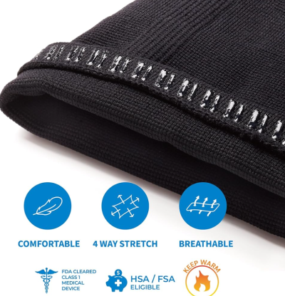LP Elbow support / Arm Sleeve ที่รัดข้อศอก (668) สีดำ
