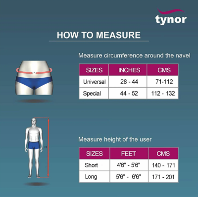 Tynor A34 Taylor's Brace Urbane Long (สำหรับคนสูง 171-201 ซม)