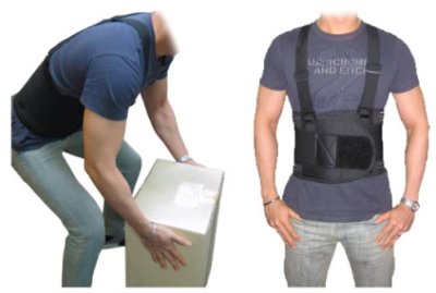 เข็มขัดพยุงหลัง Back Support สำหรับยกของ (ราคาประหยัด)