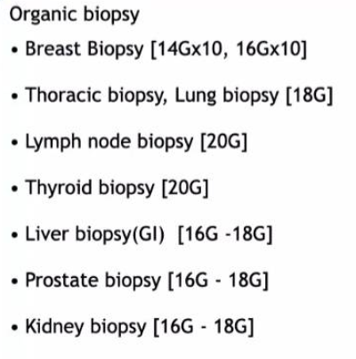 ชุดเข็มเจาะตัดเก็บชิ้นเนื้อ Biopsy Medone (อิตาลี)