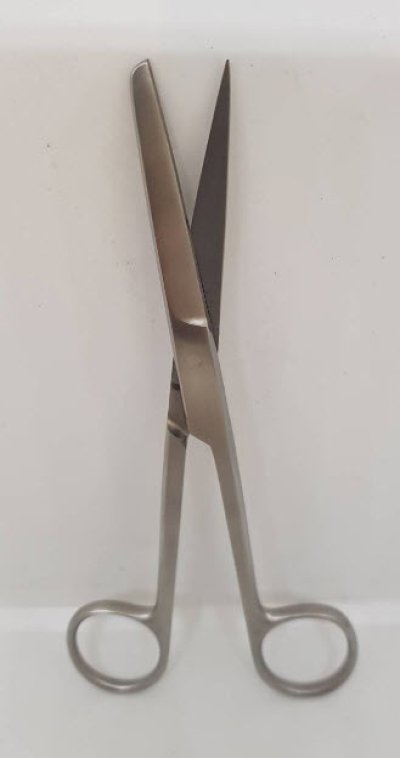 กรรไกร Deaver Scissors sh/bl (แหลม/มน) 14cm ปลายตรง (Hilbro) (10.0036.14)