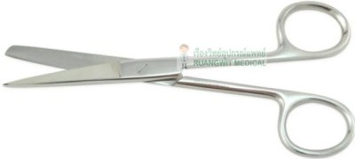 Operating Scissor SH/BL STR 13CM - EM (E10-0022) ปลายตรง