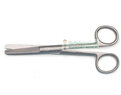 Operating Scissor BL/BL STR 13CM - EM (E10-0012) ปลายตรง