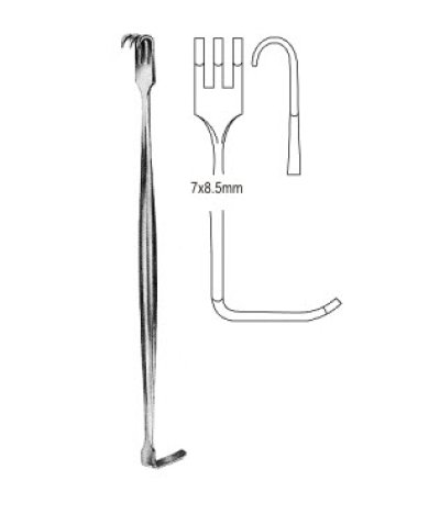 Senn Mueller Retractor D/E BL 17cm - HILBRO (18.0195.16)