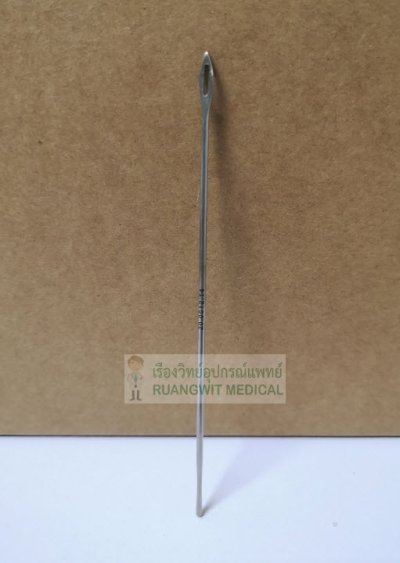 Probe Buttoned w/eye F/E 2mm 14cm(20.0014.14) - Hilbro