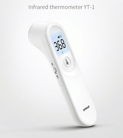 เทอร์โมมิเตอร์วัดไข้ทางหน้าผาก Yuwell YT-1