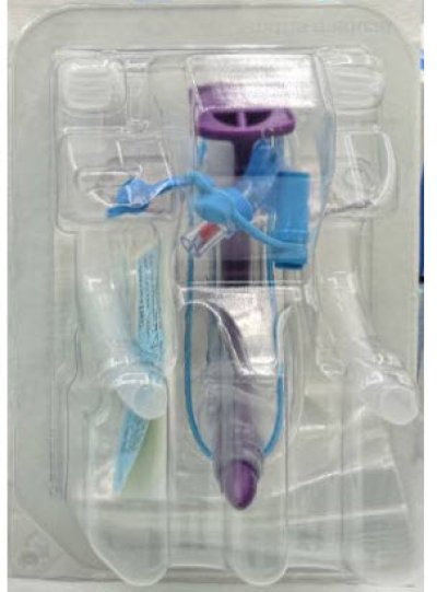 ท่อเจาะคอ Portex - (Suctionaid) มีสายดูดเสมหะ (100/870)