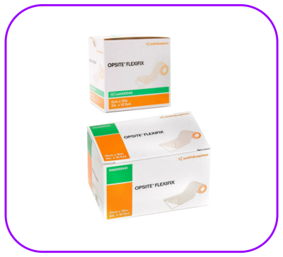 Opsite Flexifix 5CM x 10M แผ่นฟิล์มใสกันน้ำ (1 กล่อง)