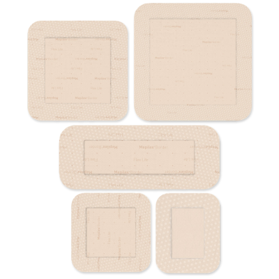 Mepilex Border Flex Lite 5x12.5 cm (1 แผ่น)