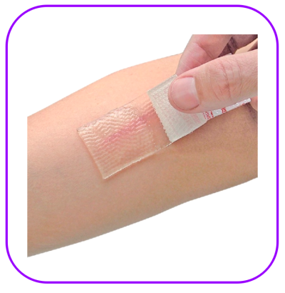 Cica Care 12x15 cm ซิลิโคนเจลใส ลดรอยแผลเป็นนูนแดง ช่วยให้แผลเป็นแบนราบลง
