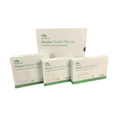 Mepilex Border Flex Lite 5x12.5 cm (1 แผ่น)