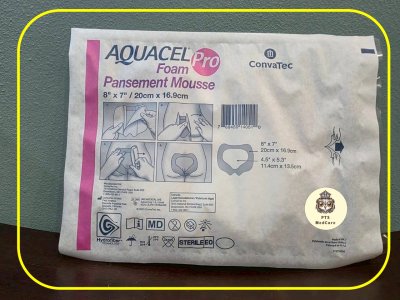 Aquacel Foam Pro Sacral 24x21.5 cm (421580) (1 แผ่น)