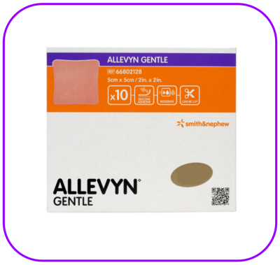 Allevyn Gentle Non Adhesive 10x10 cm (1 แผ่น)