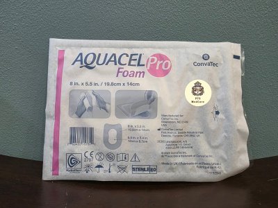 Aquacel Foam Pro Heel 19.8x14 cm (422356) (1 แผ่น)