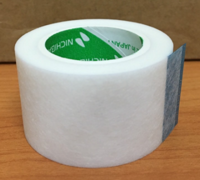 Nichipore Surgical Tape สก๊อตเทปปิดแผล (เยื่อกระดาษเหมือน Micropore) (1 ม้วน)