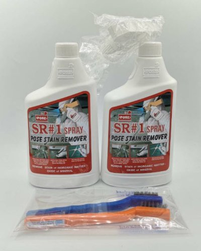 Pose Stain Remover SR#1 น้ำยาขจัดคราบ (2ขวด/กล่อง)