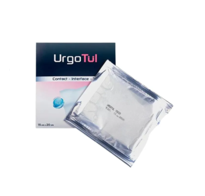 UrgoTul Flex 10x10 CM แผ่นตาข่ายปิดแผลชนิดโปร่ง (1 แผ่น)