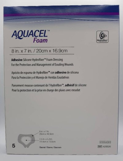 Aquacel Foam Adhesive Sacrum 20x16.9 cm [420626] exp 12-2021