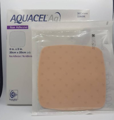 Aquacel Ag Foam Non Adhesive 20x20 cm [420646] (1 แผ่น)