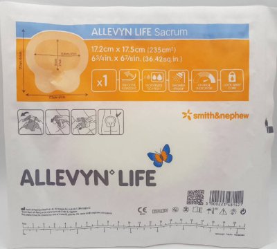 Allevyn Life Sacrum (small) 17.2x17.5 cm (1 แผ่น)