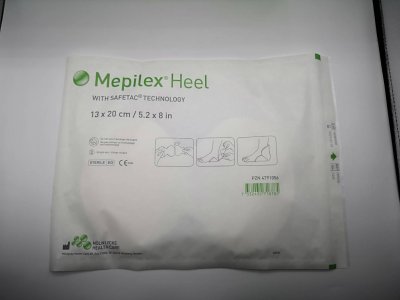 Mepilex Heel 13x20 cm สำหรับแผลที่ส้นเท้า
