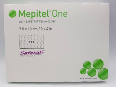 (exp 12-2025 ) Mepitel One 7.5x10 cm (1 แผ่น) (สภาพปกติ)