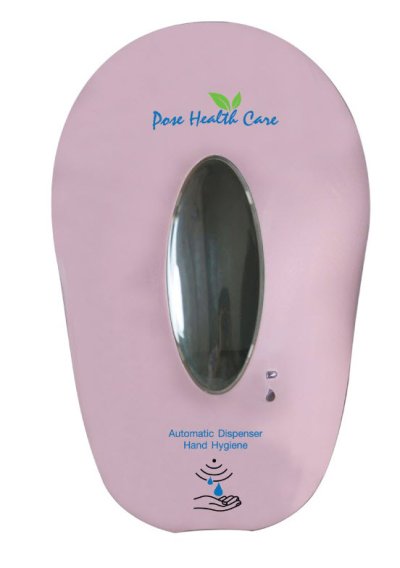 เครื่อง Dispenser Automatic สีชมพู (จ่ายเจลล้างมือฆ่าเชื้ออัตโนมัติ) Pre-order