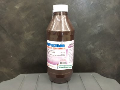 Septichlor 1,000 mL น้ำยาฆ่าเชื้อเกรดห้องผ่าตัดจากโรงพยาบาล (exp 03-2028)