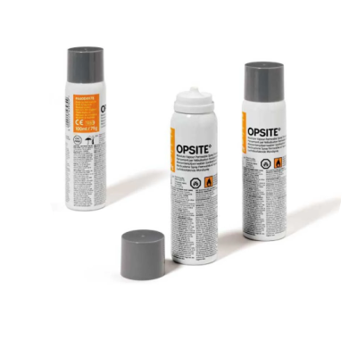 Opsite Spray 100 ml (กระป๋องใหญ่) แผ่นฟิล์มใสกันแผลชนิดสเปรย์ กันน้ำได้
