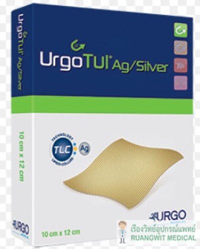 UrgoTul Ag/Silver 10x12 cm (1 แผ่น)