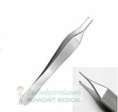 Micro Adson Forcep 12 cm 1x2T - EM (E12-0540)