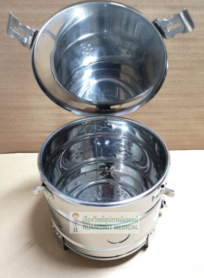 หม้อนึ่งสำลี Dressing Drum 12x9 cm