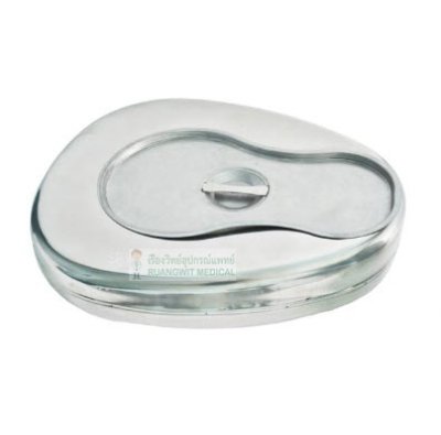 Bed Pan Stainless หม้อนอนสแตนเลสผู้ใหญ่ มีรอยต่อ + ฝา ราคาประหยัด