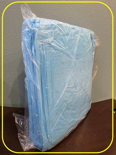 Isolation Gown (PP เคลือบ PE) (10ชุด/แพ็ค) เสื้อกาวน์
