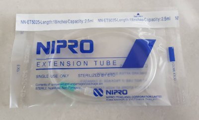 NIPRO Extension Tube สายเอคเทนชั่น (1 ซอง)