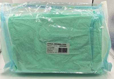 Abdominal Swab Sterile ผ้าซับช่องท้อง 18x18 นิ้ว