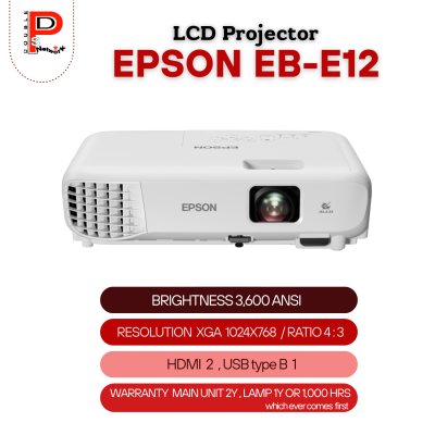 EPSON EB-E12 LCD Projector