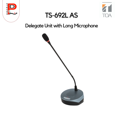 TOA : TS-692L Delegate Unit with Long Microphone