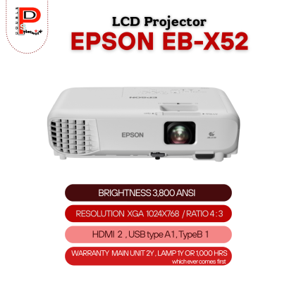 EPSON EB-X52 LCD Projector