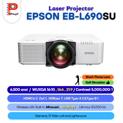 EPSON EB-L690SU Short Throw Laser Projector