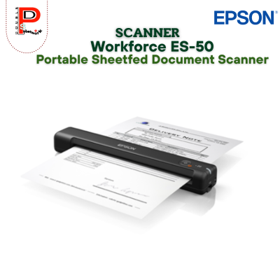 EPSON : ES-50 Portable Sheetfed Document Scanner
