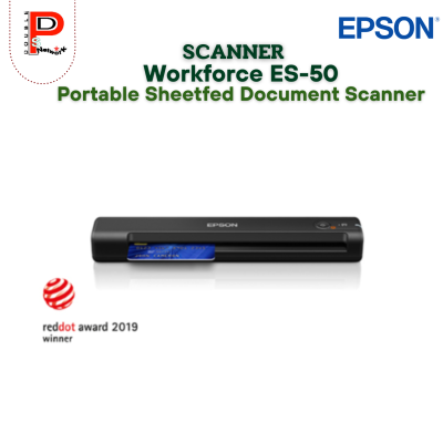 EPSON : ES-50 Portable Sheetfed Document Scanner
