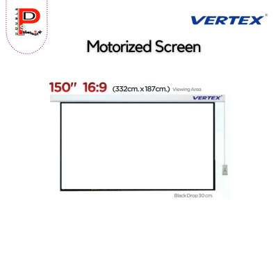 Vertex : Motorized Screen 150" 16:9