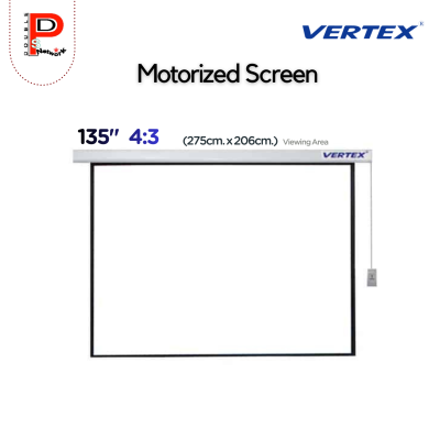 Vertex : Motorized Screen 135" 4:3